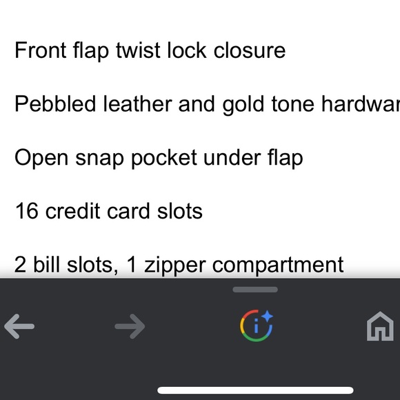 ⚠️ Michael Kors Karson leather organizing purse/wallet/clutch w/adjustable strap - Picture 13 of 16